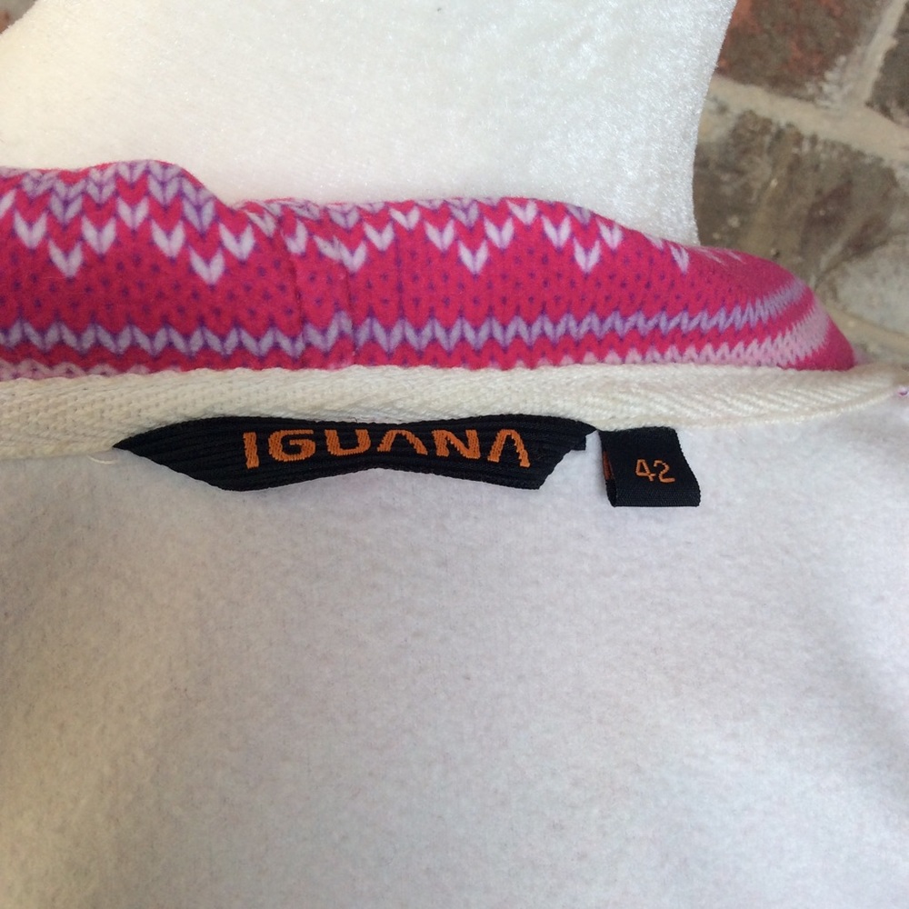 IGUANA LIFE WEAR PINK HOODIE - Picture 6 of 8